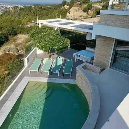 Kalithea-hills With Pool For 8 Up To 12 In Rhodes Town * Asgourou