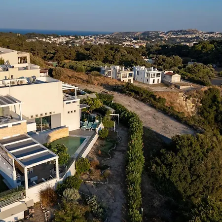ヴィラ Kalithea-hills With Pool For 8 Up To 12 In Rhodes Town Asgourou