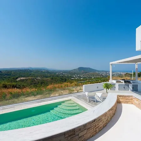 Villa Kalithea-hills With Pool For 8 Up To 12 In Rhodes Town
