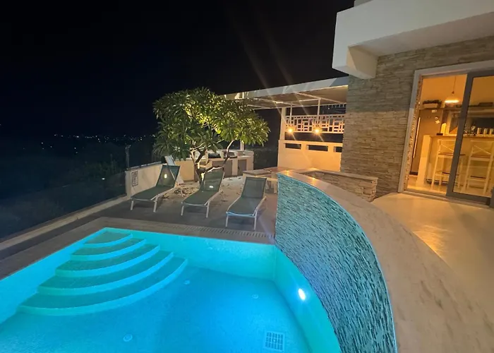 Villa Kalithea-hills With Pool For 8 Up To 12 In Rhodes Town