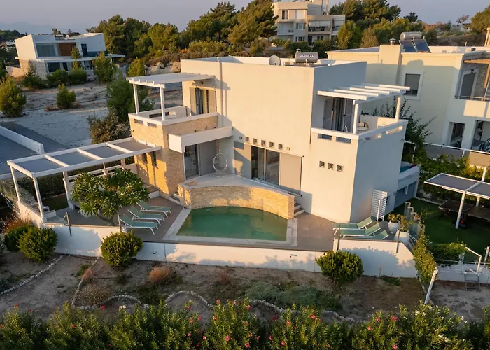 Kalithea-hills With Pool For 8 Up To 12 In Rhodes Town * Asgourou